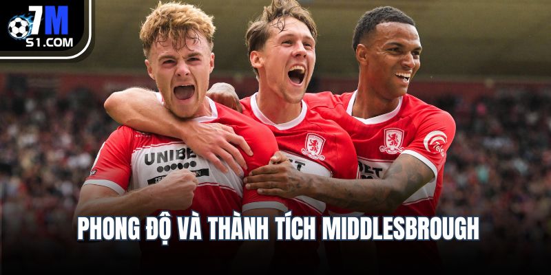 Phong độ và thành tích Middlesbrough